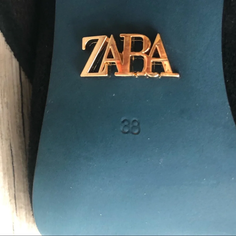 NWT ZARA Bow Pointed Toe Stiletto Booties - Picture 7 of 12